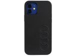 Audi Custodia Rigida In Per Iphone 12/12 Pro 6.1 Nero/Nero Au-Tpupcip12P-Tt/D1-Bk
