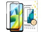 Wozinsky Colla Completa Vetro Temperato Per Xiaomi Redmi A2 / Redmi A1 9H Schermo Pieno Con Lunetta Nera