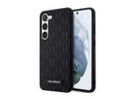 Karl Lagerfeld Klhcs24Msaklhpk S24+ S926 Hardcase Czarny/Black Saffiano Mono Metal Logo