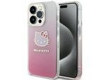 Hello Kitty Hkhcp14Lhdgkep Iphone 14 Pro 6.1 RóżOwy/Rink Hardcase Iml Gradient Electrop Kitty Head