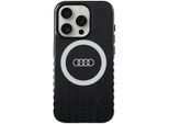 Audi Iml Big Logo Magsafe Case Iphone 15 Pro 6.1 Czarny/Black Hardcase Au-Imlmip15P-Q5/D2-Bk