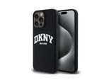 Dkny Dkhmp13Xsnyach Iphone 13 Pro Max6.7 Czarny/Nero Custodia Rigida In Silicone Liquido Bianco Stampato Logo Magsafe