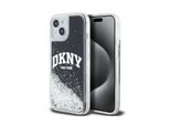 Dkny Dkhcp15Mlbnaek Custodia Rigida Per Iphone 15 Plus / 14Plus 6.7 Czarny/Nero Liquid Glitter Big Logo