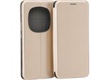 Beline Custodia Libro Magnetica Honor Magic6 Pro Oro/Oro Copertura Protettiva