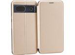 Beline Book Copertina Magnetica Per Google Pixel 8A Oro/Oro