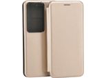 Beline Custodia Libro Magnetico Oppo Reno 11 F Oro/Oro Copertura Protettiva