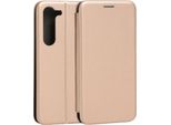 Beline Custodia Libro Magnetico Sam S23+ S916 Oro/Oro Copertura Protettiva