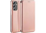 Beline Custodia Libro Magnetico Samsung A14 5G A146 Oro Rosa/Copertura Protettiva Oro Rosa