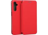 Beline Custodia Libro Magnetico Samsung M34 5G M346 Rosso/Copertura Protettiva Rossa
