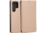 Beline Case Book Magnetic Samsung S23 Ultra S918 Oro/Oro Copertura Protettiva