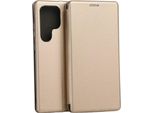 Beline Custodia Libro Magnetico Samsung S24 Ultra S928 Oro/Oro Copertura Protettiva