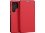 Beline Custodia Libro Magnetico Samsung S24 Ultra S928 Rosso/Copertura Protettiva Rossa