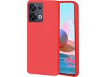 Beline Candy Case Per Oppo Reno 8 Rosso/Rosso Copertura Protettiva