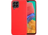 Beline Custodia Candy Samsung M33 5G M336 Rosso/Copertura Protettiva Rossa