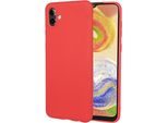 Beline Custodia Candy Samsung A04 A045 Rosso/Rossa A04E / M13 5G Copertura Protettiva