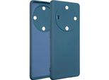 Custodia Beline Custodia In Silicone Honor Magic5 Lite Blu/Blu