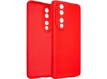 Custodia In Silicone Beline Honor 90 Rosso/Rosso Custodia Protettiva
