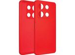 Beline Silicone Caso Infinix Nota 30 Pro Rosso / Rosso