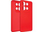 Beline Infinix Nota 30 Custodia In Silicone Rosso/Rosso