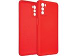 Custodia In Silicone Beline Per Motorola Moto G42 Rosso / Rosso Custodia Protettiva