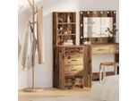 Vidaxl Credenza Con Cassetti In Legno Di Recupero 40 X 41 X 135 Cm Materiale A Base Di Legno