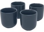 Seasons - Set Di Tazze Da Caffè Espresso - Confezione Da 4 PF4069 (Taglia Unica) (Hale Blue)