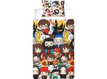 Harry Potter - Biancheria Da Letto In Pendant TC152 (Letto Matrimoniale) (Colorata)
