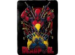 Deadpool & Wolverine - Copertina, Peluche TC599 (Taglia Unica) (Nero/Rosso/Giallo)