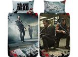The Walking Dead - Biancheria Da Letto Reversibile TC193 (Letto Singolo) (Colorata)