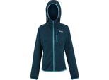 Regatta - Giacca In Pile "Newhill"" Da Donna, Con Cappuccio RG12331 (36 It) (Blu Brillante)"