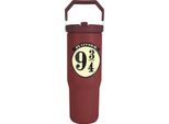 Harry Potter - Tazza Da Bere, Piattaforma 9 3/4, 880 Ml PM12586 (Taglia Unica) (Rosso Vino/Bianco/Nero)