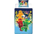 Lego Ninjago - Biancheria Da Letto Della Squadra, Reversibile TC170 (Letto Singolo) (Colorato)