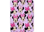 Disney - Coperta, Peluche TC286 (100 Cm X 150 Cm) (Viola/Rosa)