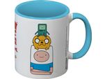 Adventure Time - Tazza Da Caffè "Trio"", Interno Bicolore PM12460 (Taglia Unica) (Bianco/Blu)"