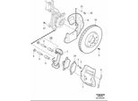 Volvo XC60 Pinza Freno Anteriore Destra Forcella