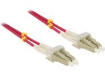Delock Lwl Patchkabel Lc -> Lc 1.00M Multimode Duplex OM4