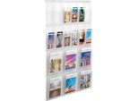 Espositore A Parete Helit Placativ, 6 Cartelle Din A4 Verticale + 12 Cartelle