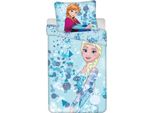 Disney Frozen Bettbezug, Sorelle Glow In The Dark - 140 X 200 Cm - Baumwolle - 70 X 90 Cm