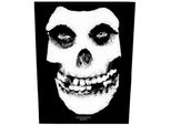 Misfits - Toppa "Face Skull"" RO3193 (Taglia Unica) (Nero/Bianco)"