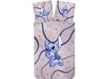 Disney Lilo E Stitch, Biancheria Da Letto Per Bambini, Biancheria Da Letto Per Bambini, Piumone 100 X 135 + Cuscino 40 X 60 Cm 100% Cotone