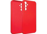 Beline Custodia In Silicone Samsung A14 5G A146 Rosso/Copertura Protettiva Rossa