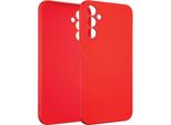 Beline Custodia In Silicone Samsung A34 5G A346 Rosso/Copertura Protettiva Rossa