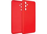 Beline Custodia In Silicone Samsung M55 M556 Rosso/Copertura Protettiva Rossa