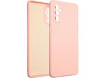 Beline Custodia In Silicone Per Samsung M52 Rosa/Oro Rosa