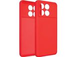 Custodia In Silicone Beline Xiaomi Poco F6 Pro Rosso/Rosso Custodia Protettiva