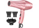 Asciugacapelli Professionale Agli Ioni Da 3000W Con Diffusore (3 Livelli Di Calore E 2 Velocità + Raffreddamento, 3 Attacchi) Adatto Ai Saloni Di Parrucchieri In Viaggio