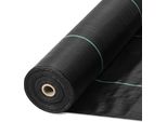 Velo Per Erbacce Succebuy, 6 X 300 Piedi, Resistente. Tessuto In Pp Per Il Giardino. Combatte Le Erbacce. Ideale Per La Cura Del Paesaggio, I Vialetti, La Copertura Del Terreno. Tessuto Geotessile Nero. Blocca Efficacemente Le Erbacce.