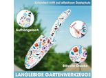 Set Di Attrezzi Da Giardino Workpro, 4 Pezzi, Confezione Regalo Di Attrezzi Da Giardino, Pala, Cesoie, Guanti Con Artiglio, Regali Per Giardinieri, Regalo, Bianco