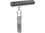 Confezione Tutta Per La Bilancia Pesa Bagagli Da 50 Kg, Display Lcd Digitale Con Bilancia Digitale, Batteria Inclusa (Grigio).