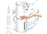 Dispenser Automatico Di Sapone, A Parete, Senza Contatto 380 Ml, Dispenser Elettrico Con Sensore A Infrarossi, Ricaricabile Via Usb, Impermeabile IPX5